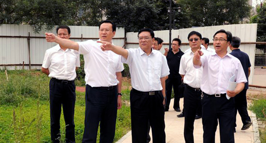 市委常委,政法委书记刘建国来检察机关调研指导检务公开工作
